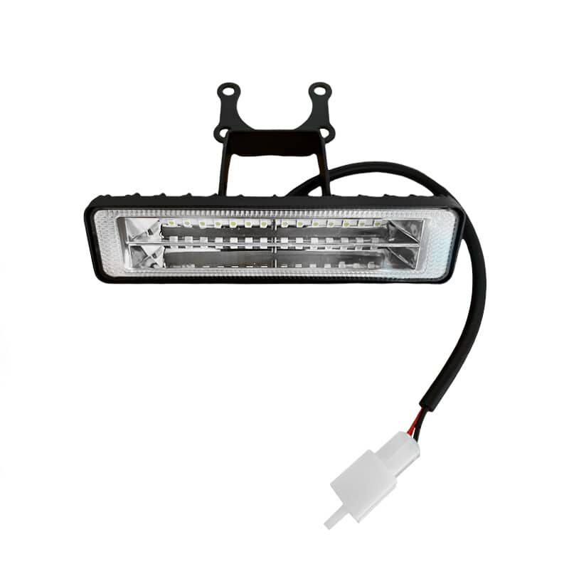 Moto LED Support de phares Rétroviseur Lampe Spotlight Extension Support  Clamp Moto Scooter Accessoires